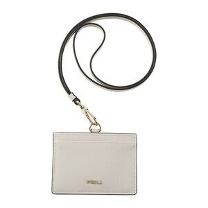 FURLA Linda Card Wallet White Yellow